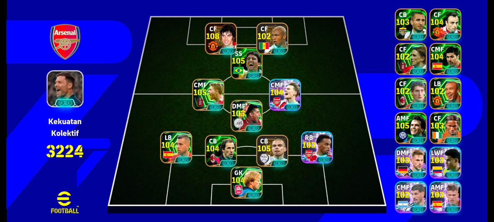 BEST, ODEGARD, ALBA, PEPE, GERARD KOL 3224+