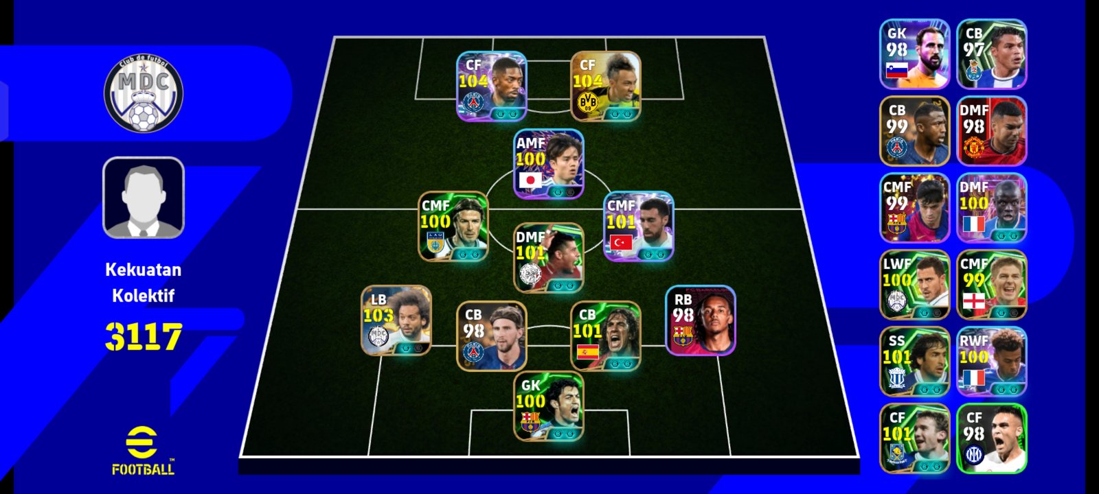 POLOSAN DEMBELE, AUBA MARCELO NARUTO