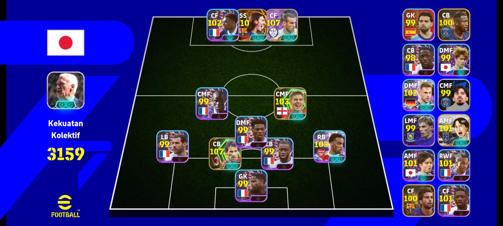 Bale mesgon + pack france