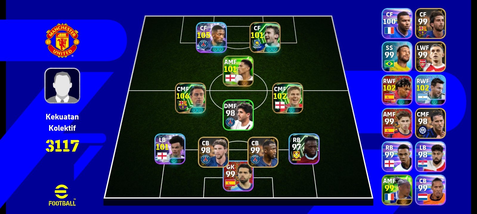 dembel top tier ft xavi😍