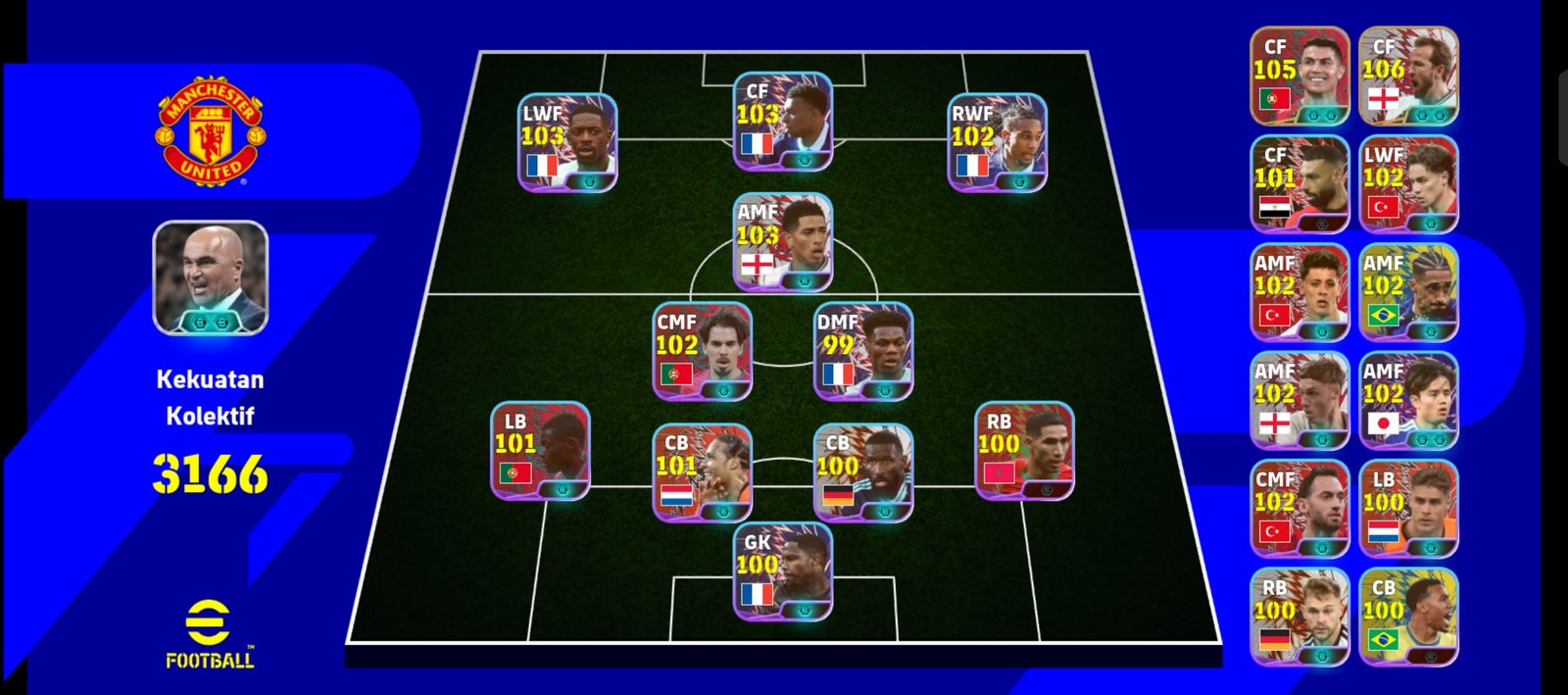 jual akun efootball mobile