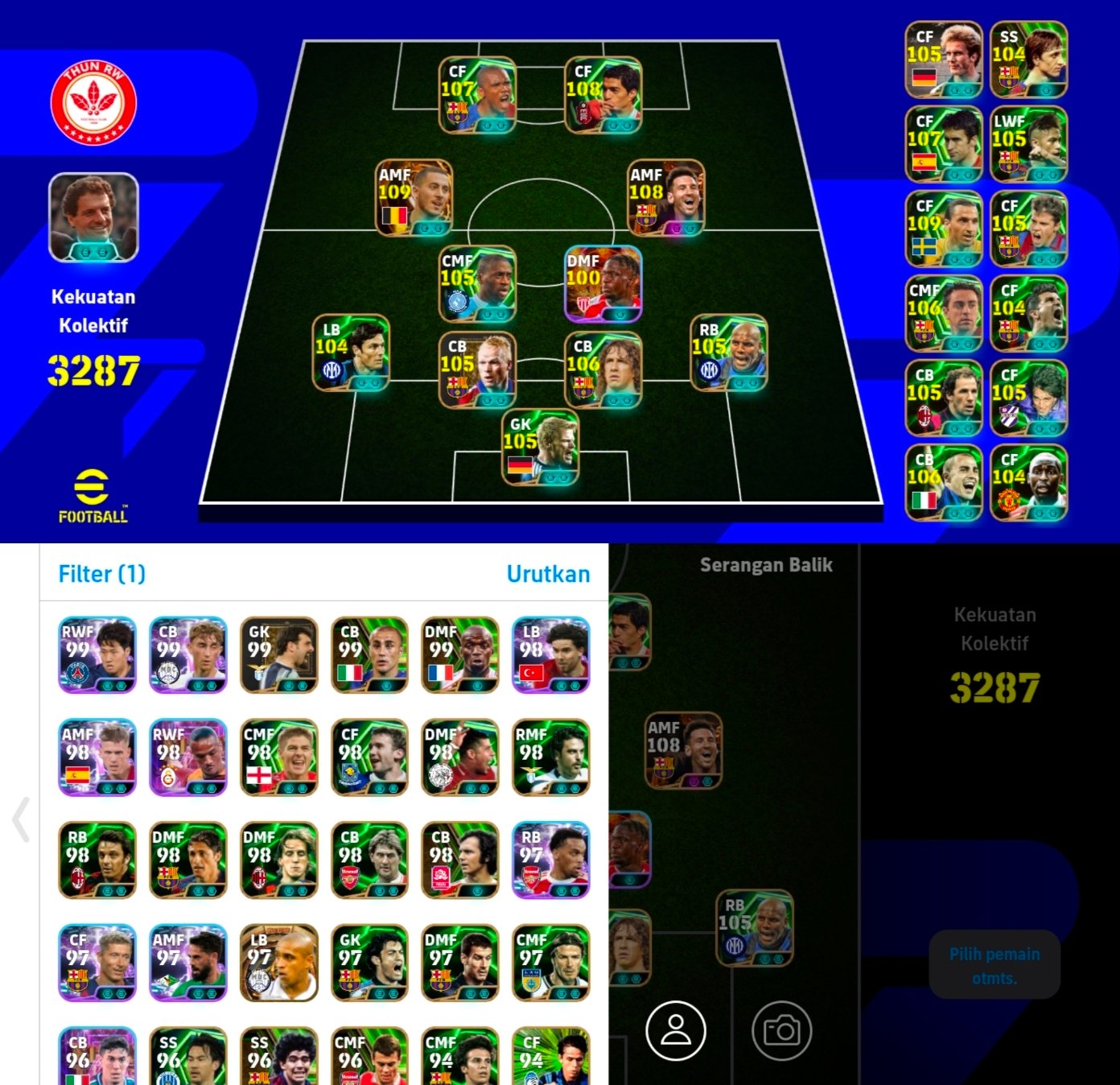 Spek turnamen eto Suarez ipul hazard bt