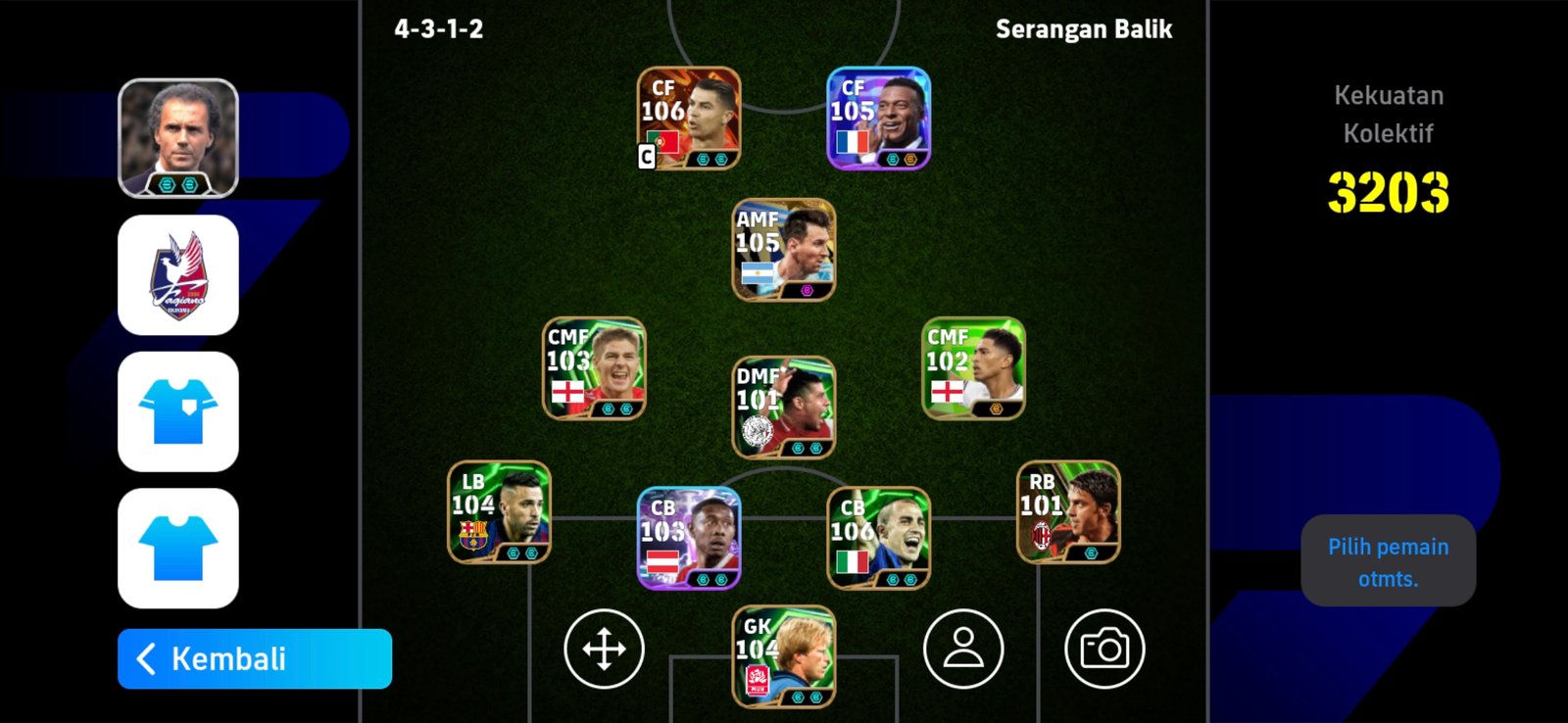 Efootball mobile aset Koin 17rb