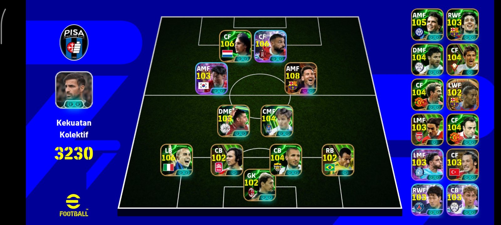 Messi blitz dkk