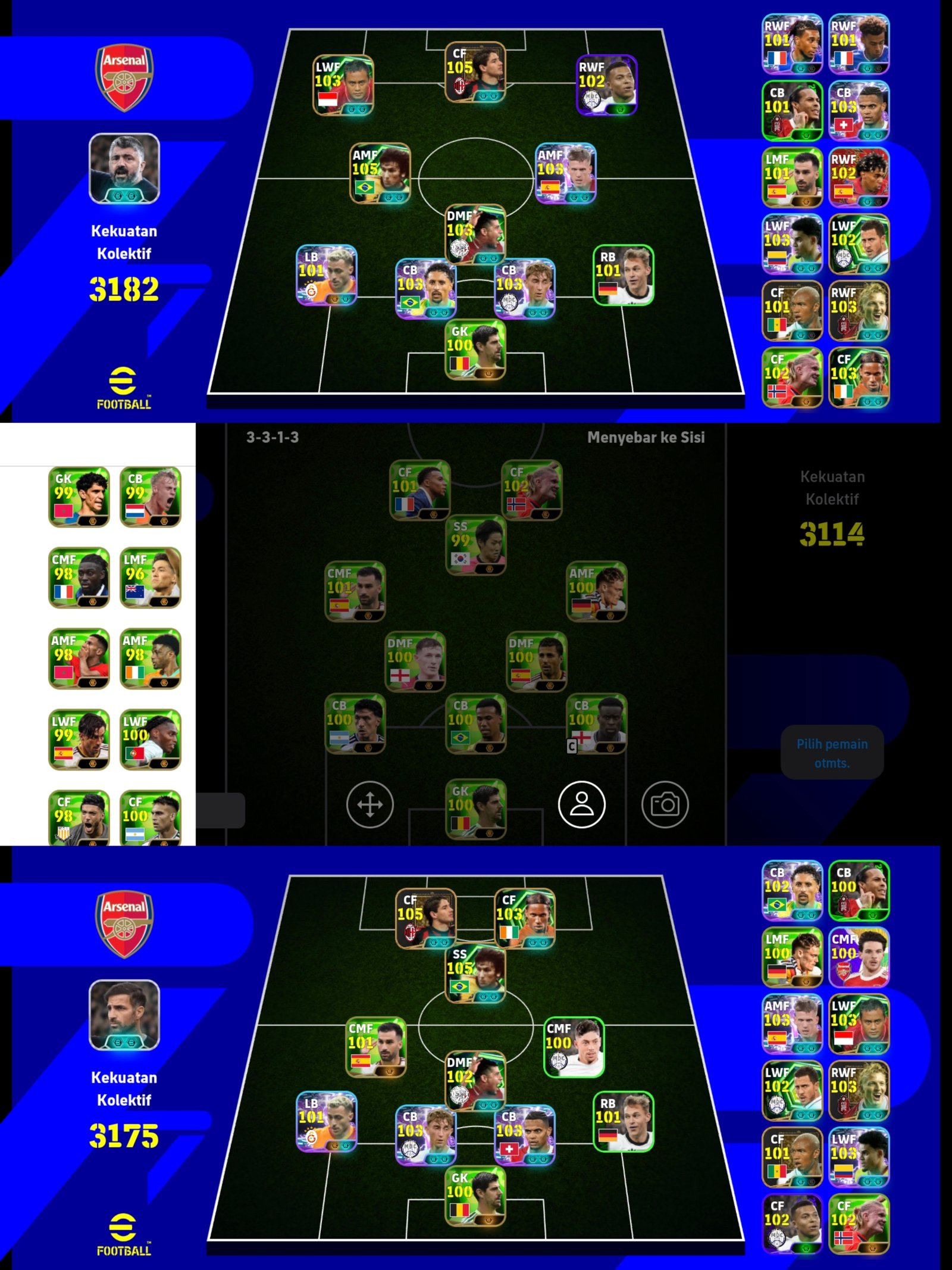 PATO X ZICO X ATEP BLITZ X RUI COSTA