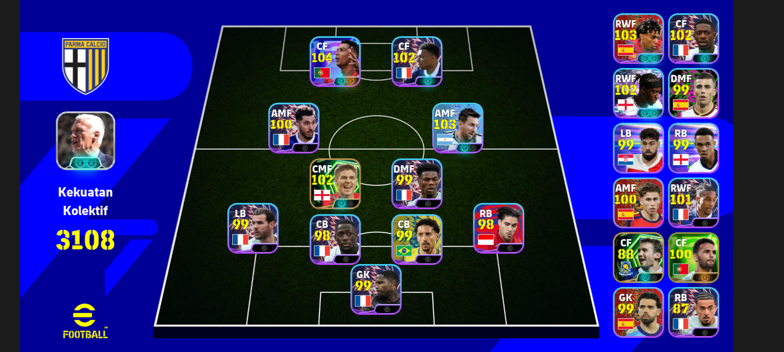 CR7 ft pack Prancis