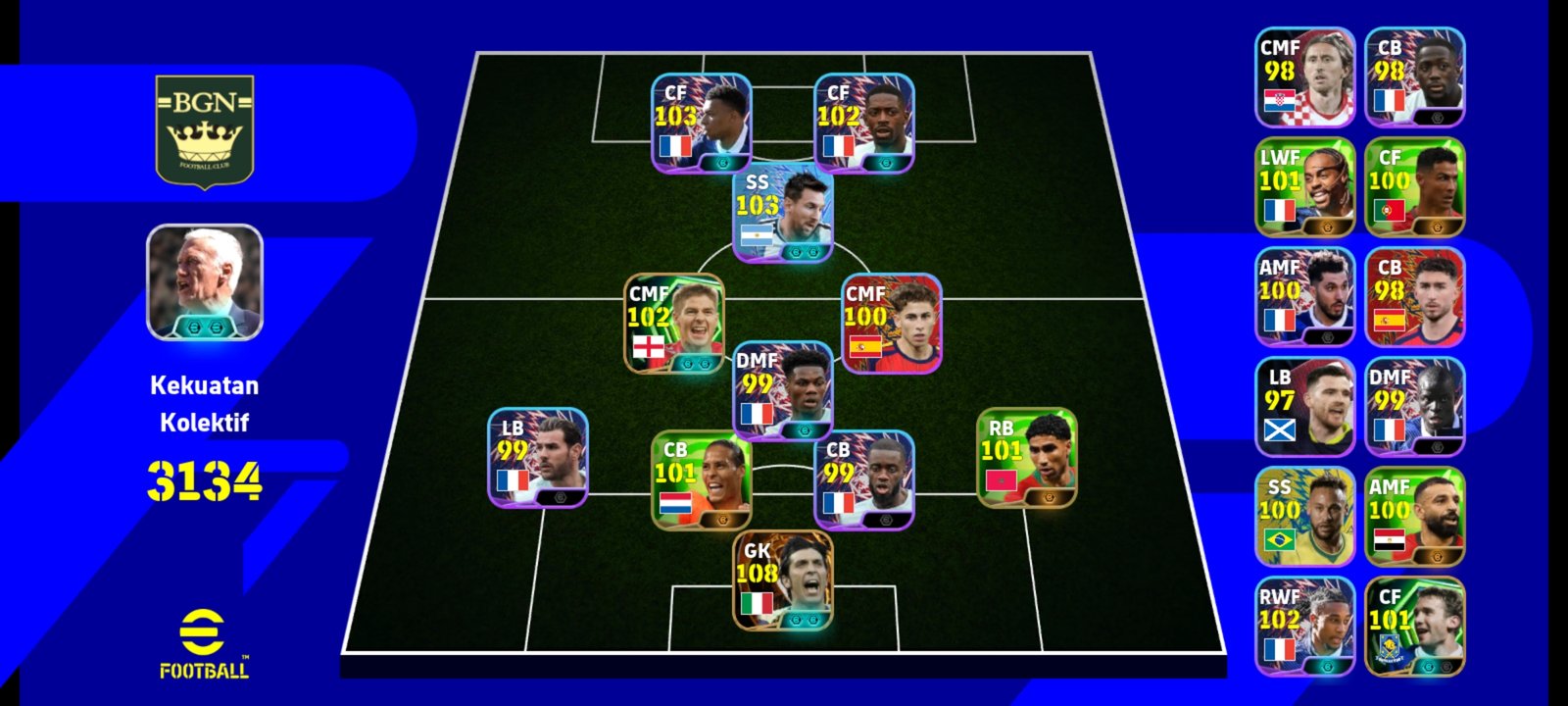 BUFFON ft PACK PRANCIS + ASSET KOIN 2000