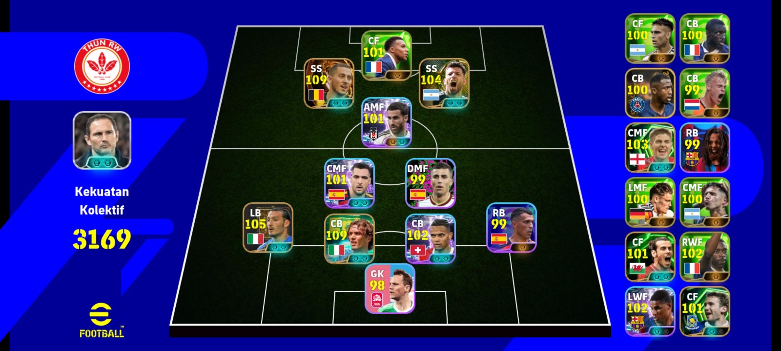 Hazard BT F.T Maldini New