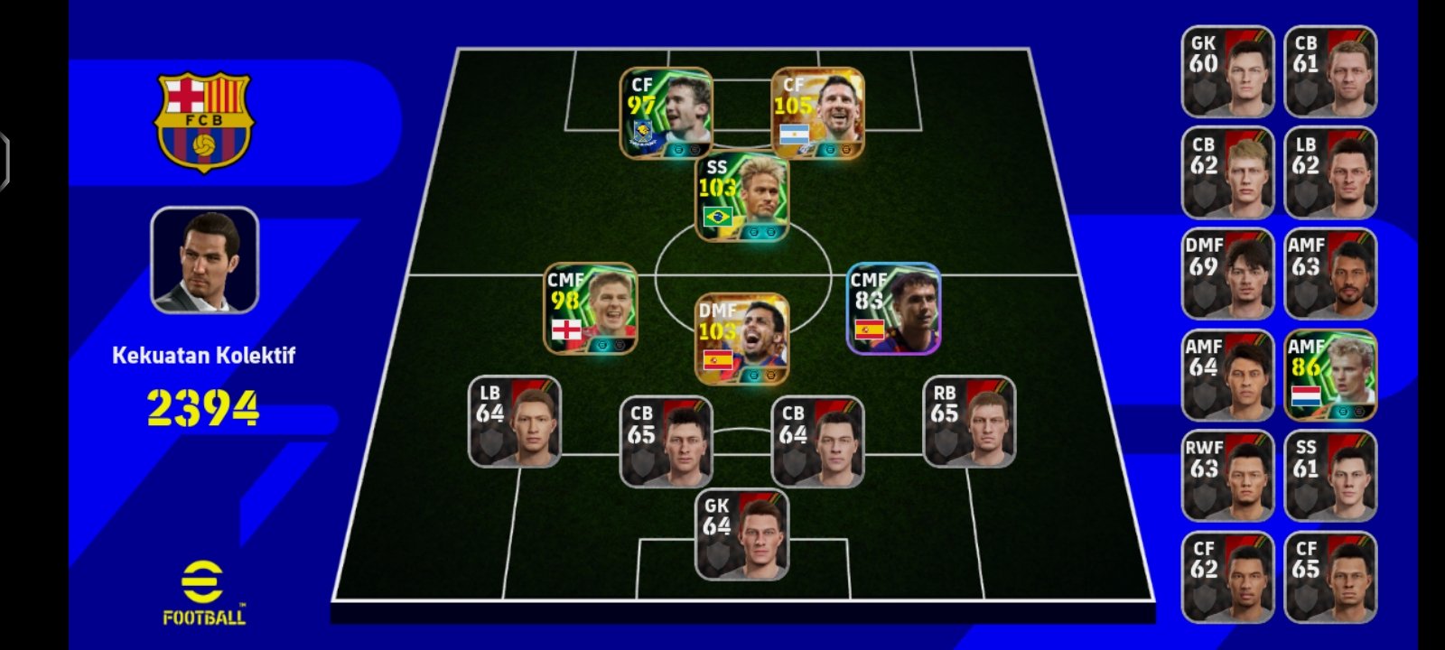 Big time messi, Rodri dan Epic neymar