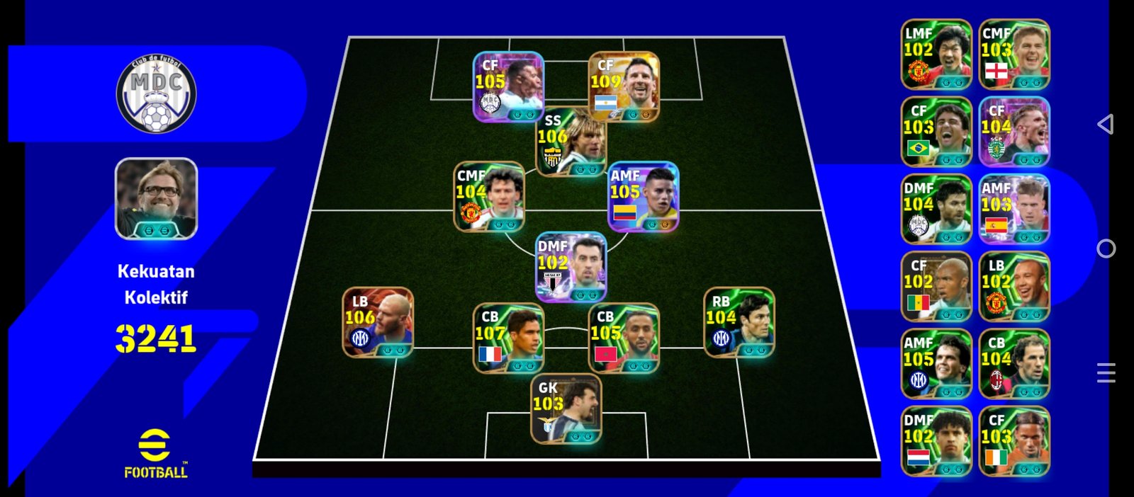 Messi Pildun ft Nedved,Varane dkk