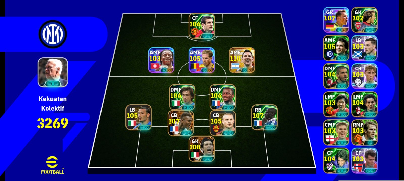 Messi new, Viera, Buffon ber FT